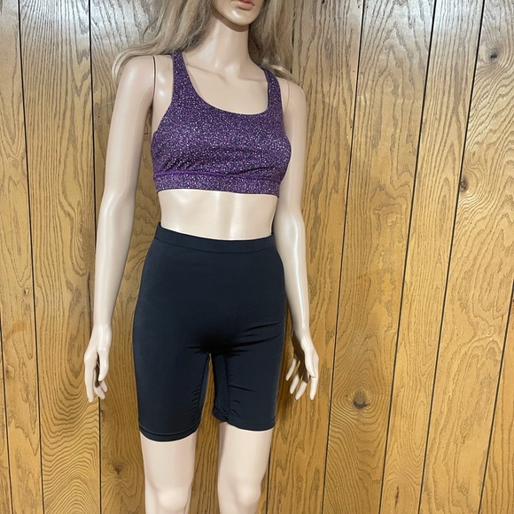 Lululemon"Energy Bra Static Violet black Pattern - Picture 11 of 16